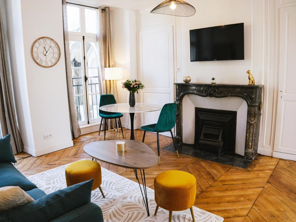 Apartamento Superbe T2 Avec Vue Sur Cour - Rouen Centre Exterior foto
